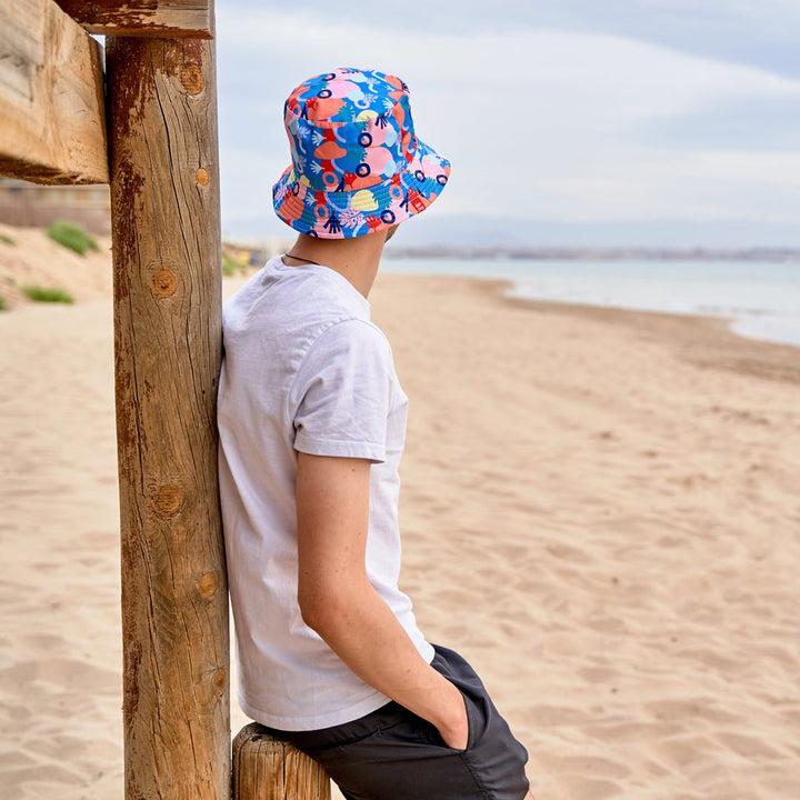 kylie crazy Gorro de pescador reversible OTOÑO