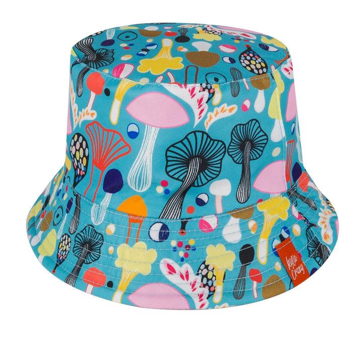 kylie crazy Gorro de pescador reversible SETAS