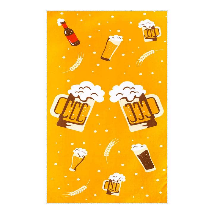 kylie crazy Toalla de playa ultraligera CERVEZA