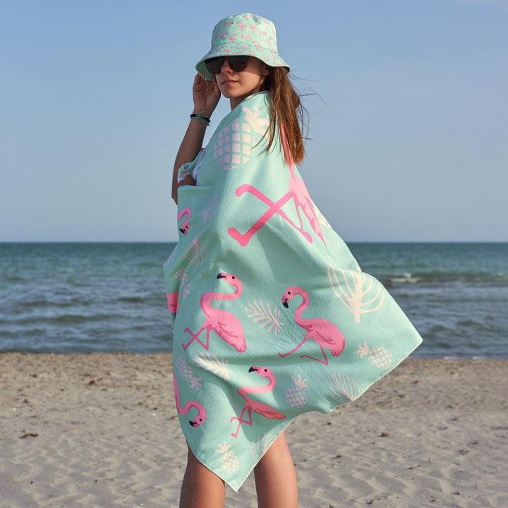 Kylie Crazy Toalla De Playa Ultraligera FLAMENCOS