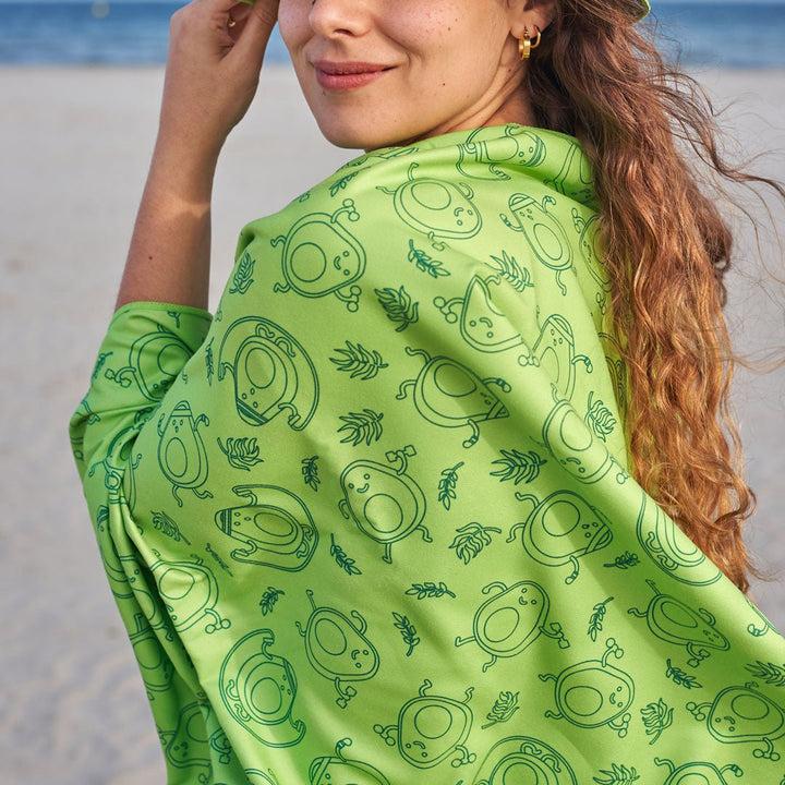 kylie crazy Toalla Microfibra ligera AGUACATE