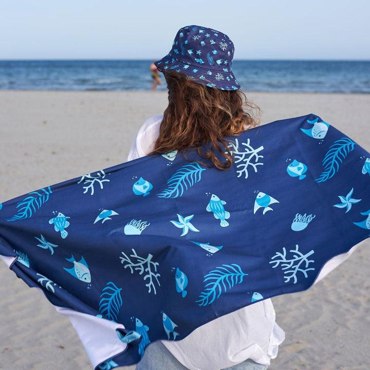 Kylie Crazy Toalla Microfibra Ultraligera PECES