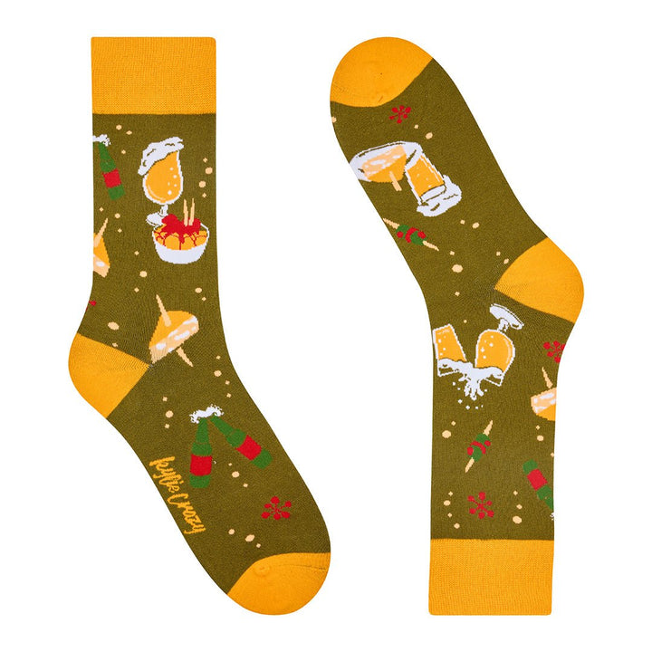 Kylie Crazy Original Pack Regalo Con 3 Pares De Calcetines Diferente+caja/jarra De CERVEZA