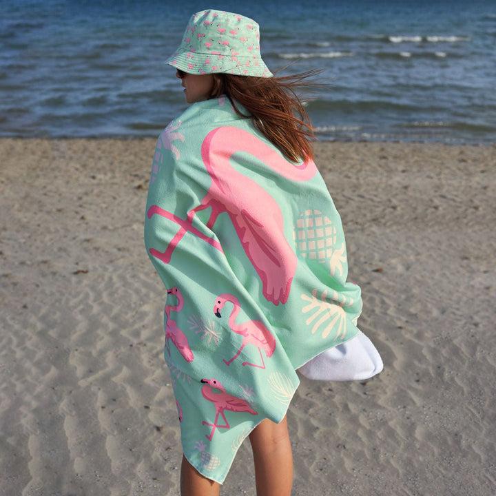 Kylie Crazy Toalla Microfibra Ultraligera FLAMENCOS