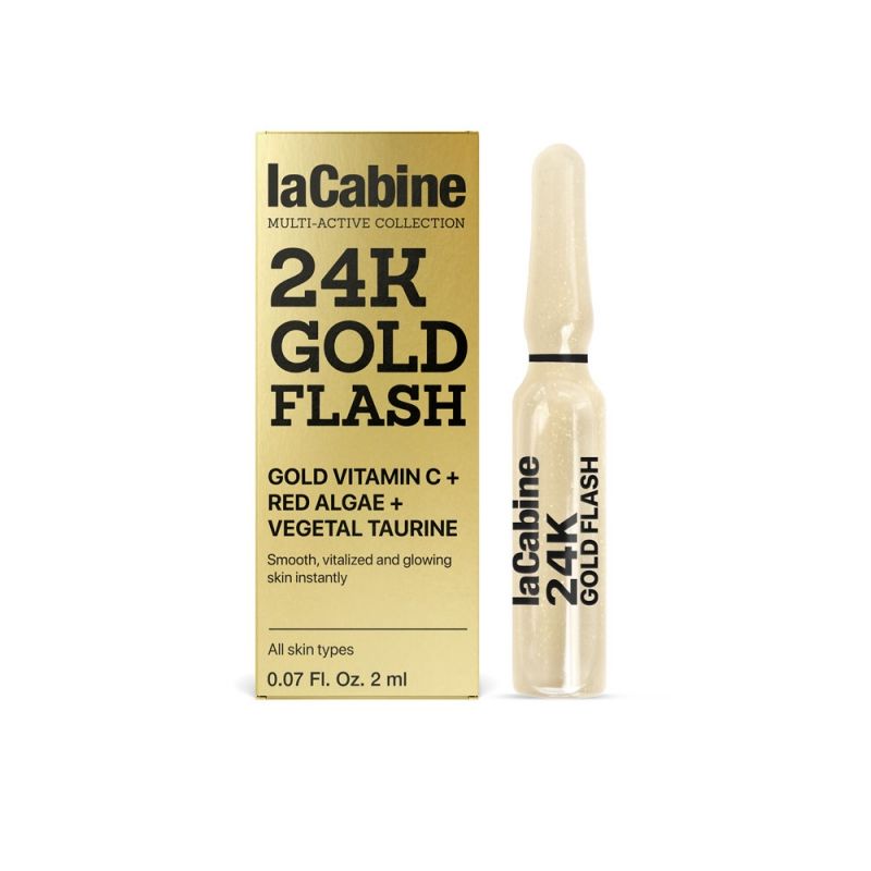 la cabine 24K Gold Flash