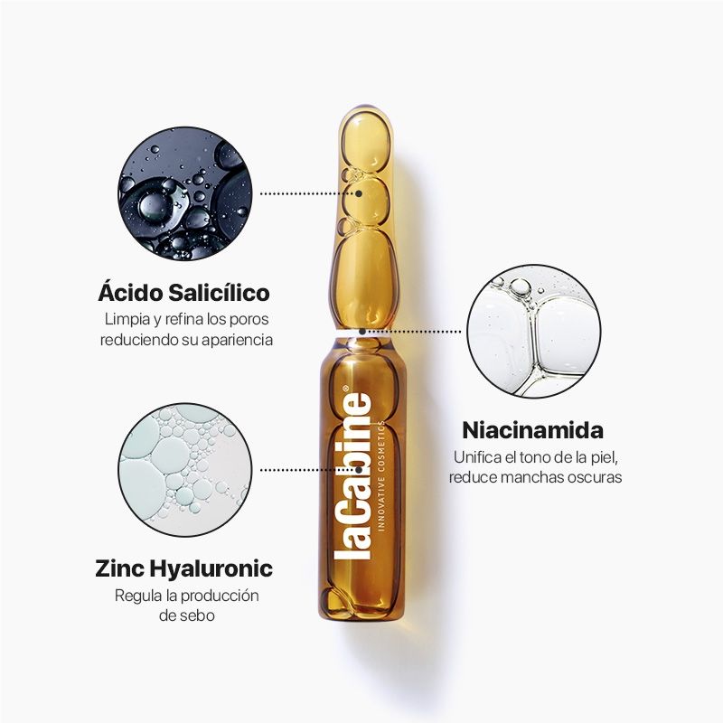 La Cabine Ampollas Anti-Aging Oil Control