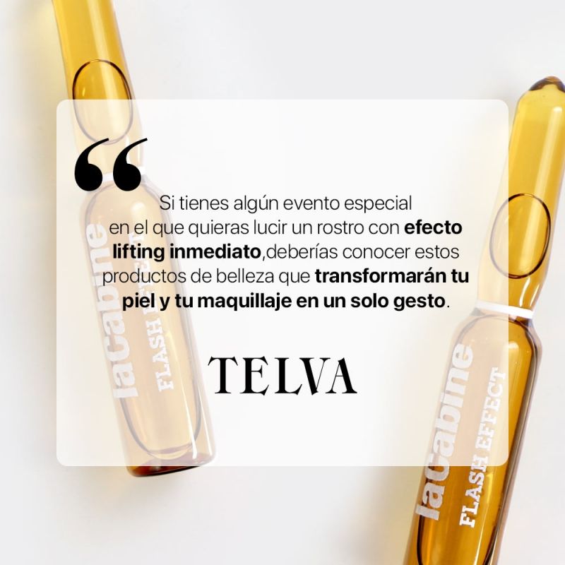 La Cabine Ampollas Flash Effect