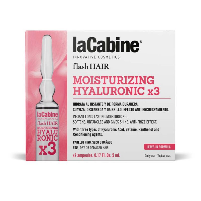 la cabine Ampollas Moisturizing Hyaluronic x3