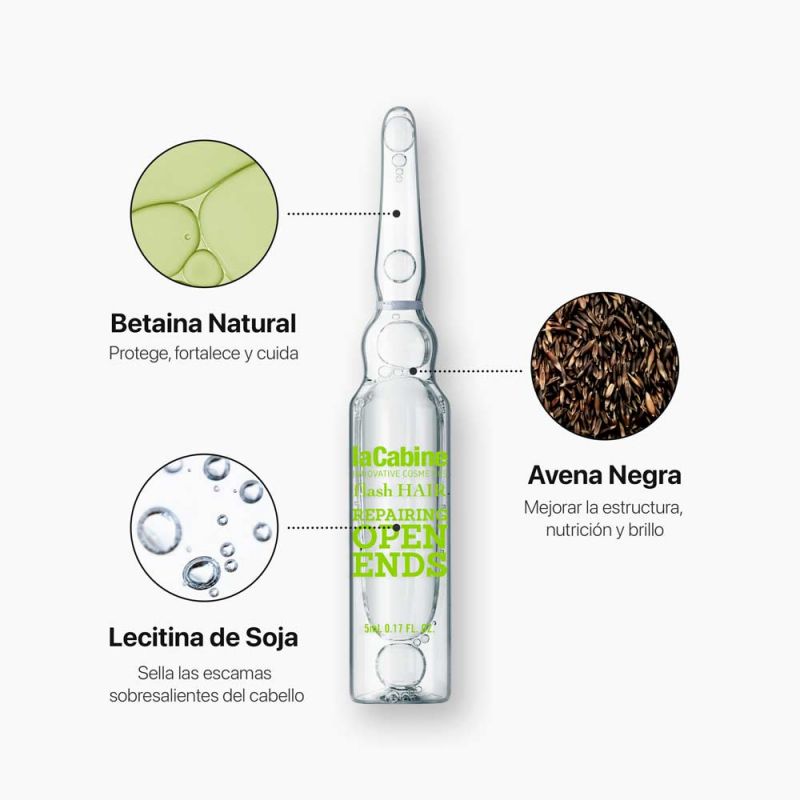 La Cabine Ampollas Reparadora Puntas Abiertas