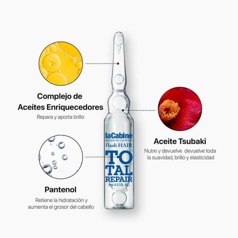 La Cabine Ampollas Total Repair