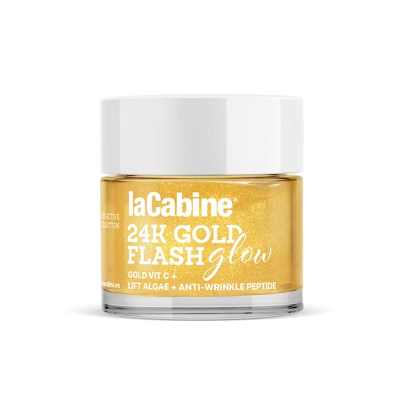 la cabine Crema 24K Gold Flash Glow