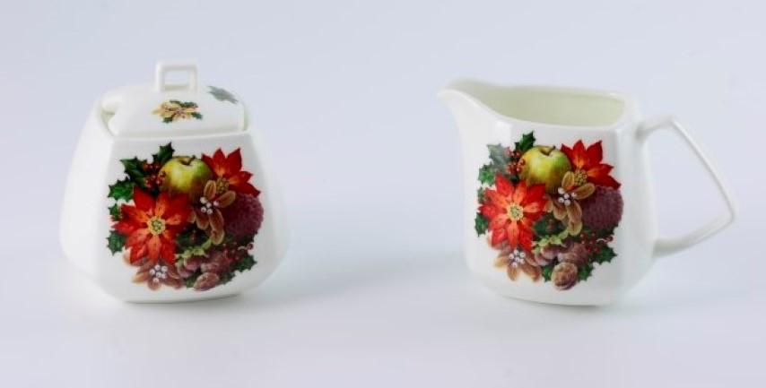 la cija Juego Azucarero y Lechera 310ml. Navidad Tierra