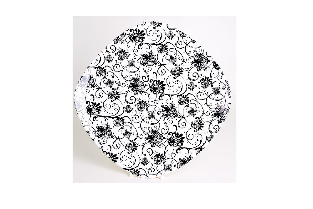 la cija Plato Llano 23 5×23 5cm. París Negro