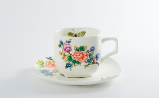 la cija Taza de Café 200ml. Jardín Oriental