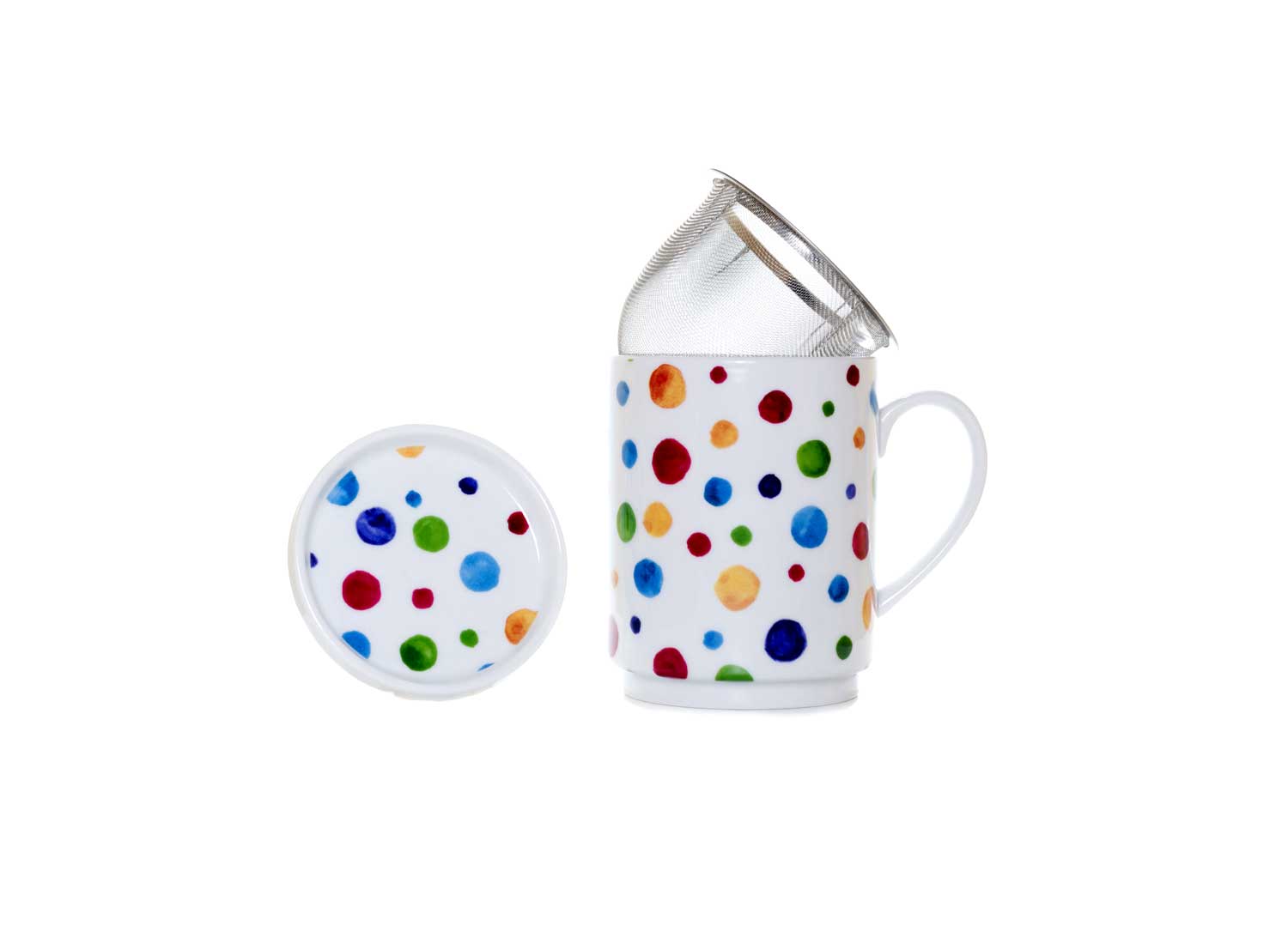 la cija Taza de Té Dots