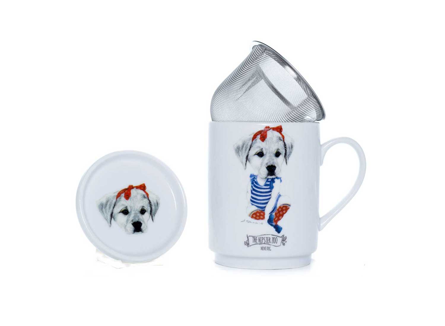 la cija Taza de Té Mini Dog