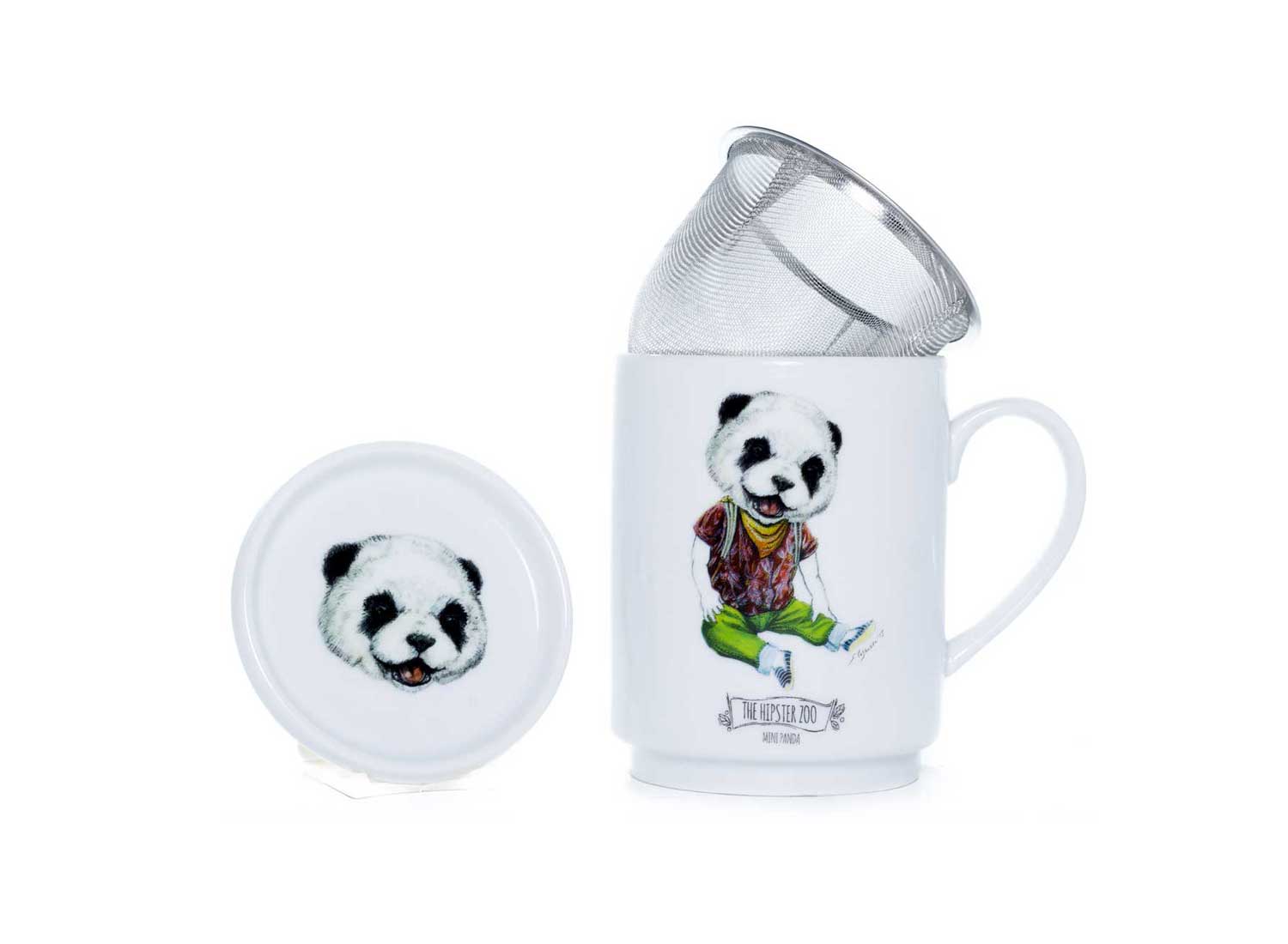 la cija Taza de Té Mini Panda