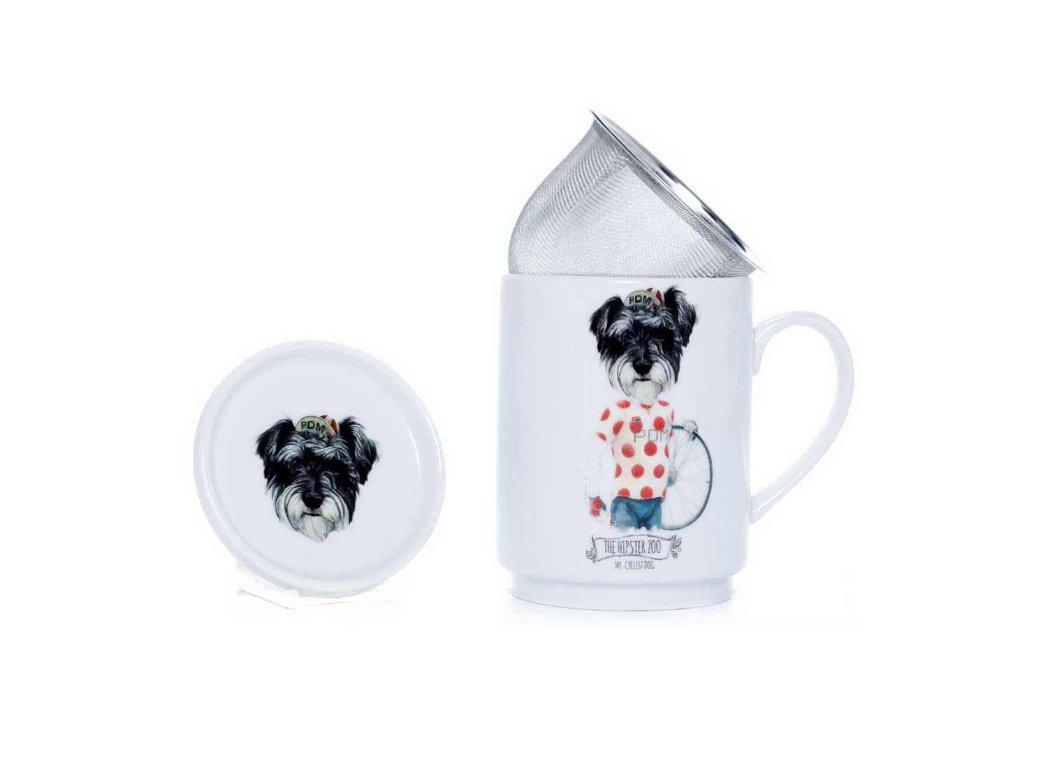 la cija Taza de Té Mr Cyclist