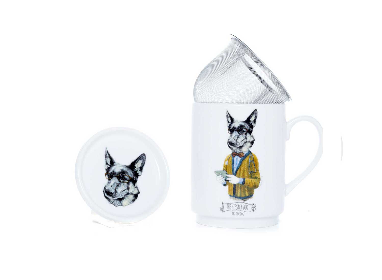 la cija Taza de Té Mr Doc Dog
