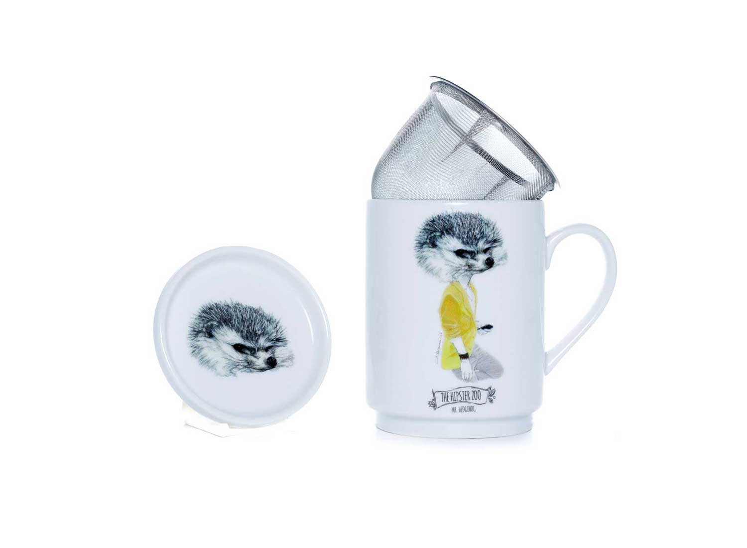 la cija Taza de Té Mr Hedgehog