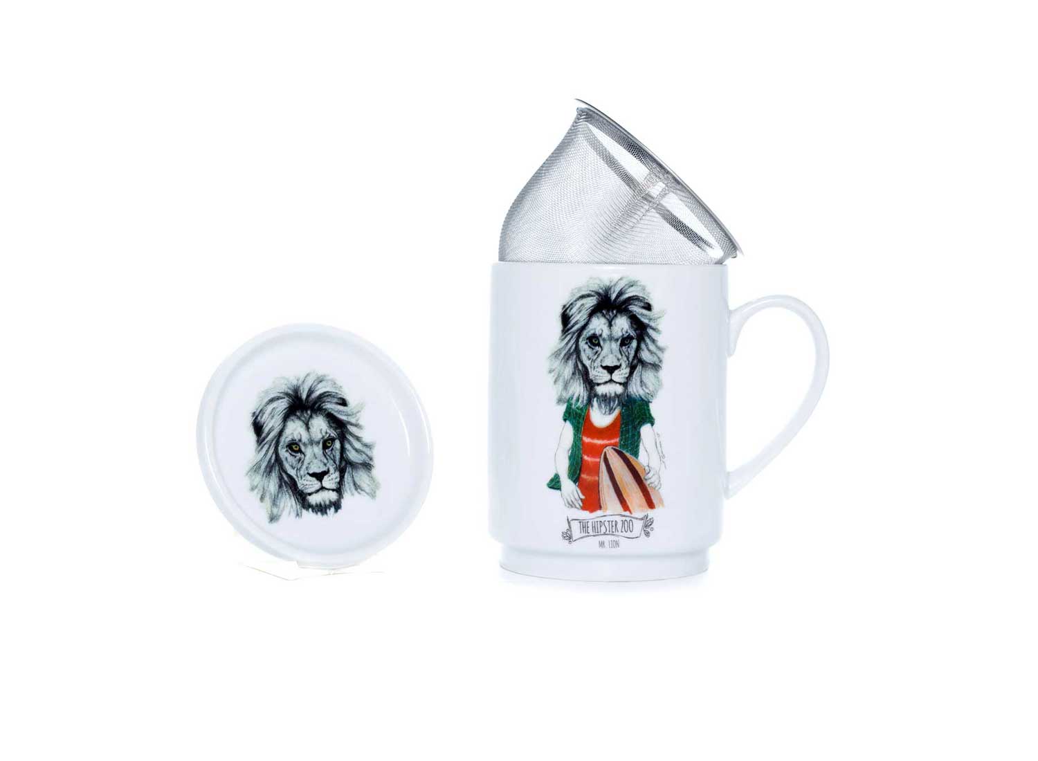 la cija Taza de Té Mr Lion