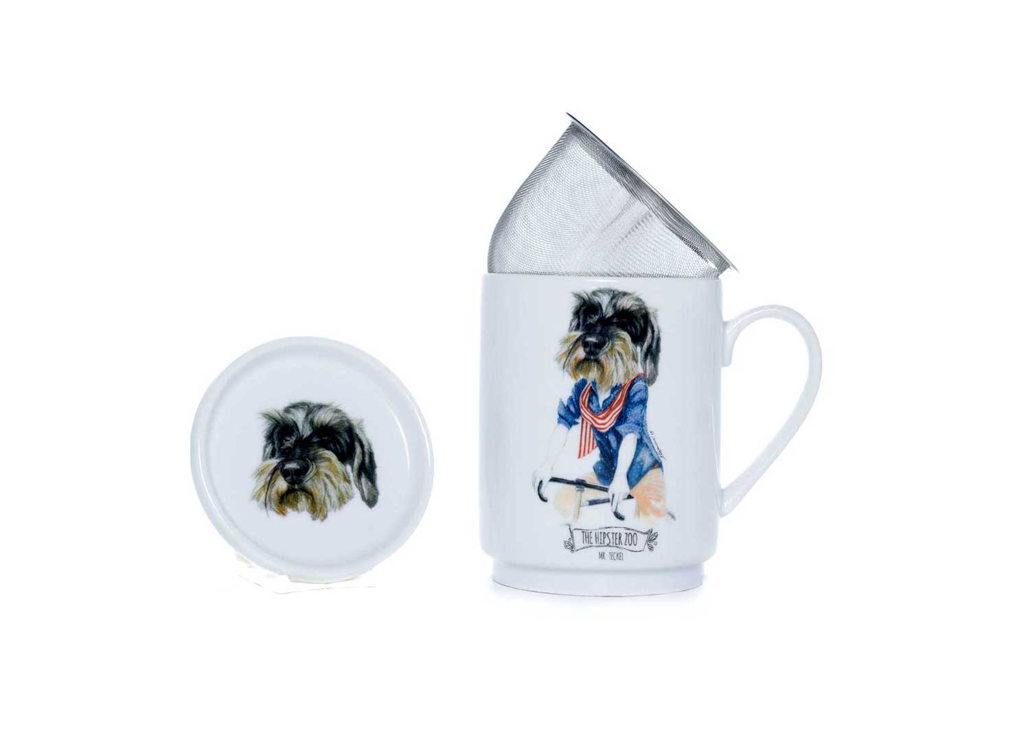 la cija Taza de Té Mr Teckel