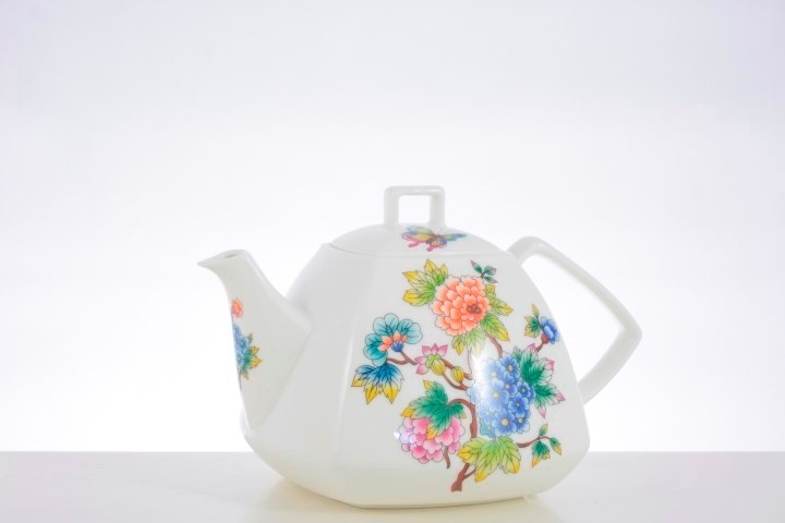 la cija Tetera de 1050ml. Jardín oriental