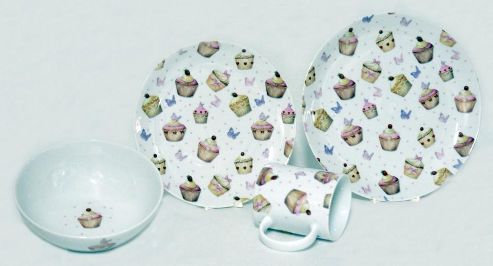 la cija Vajilla Infantil Exquisiteces