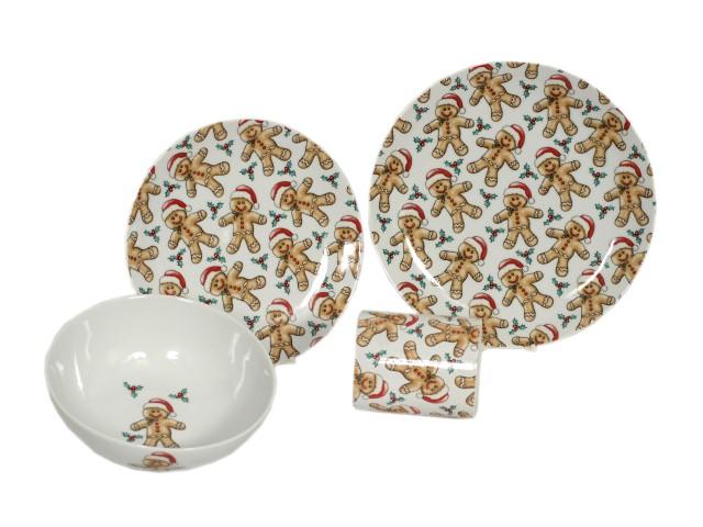 la cija Vajilla Infantil Navidad Galletas
