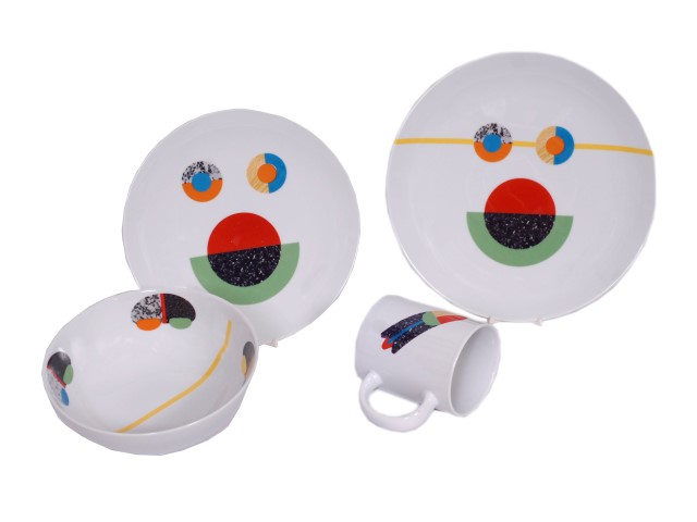 la cija Vajilla Infantil Navidad Texturas