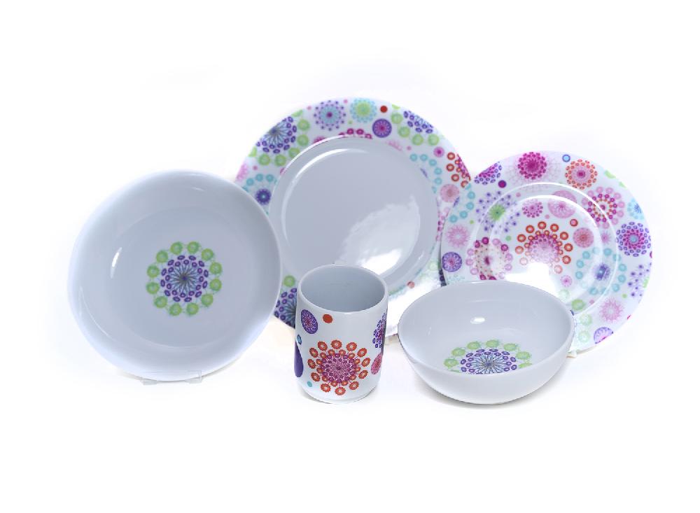 la cija Vajilla Infantil Paraíso