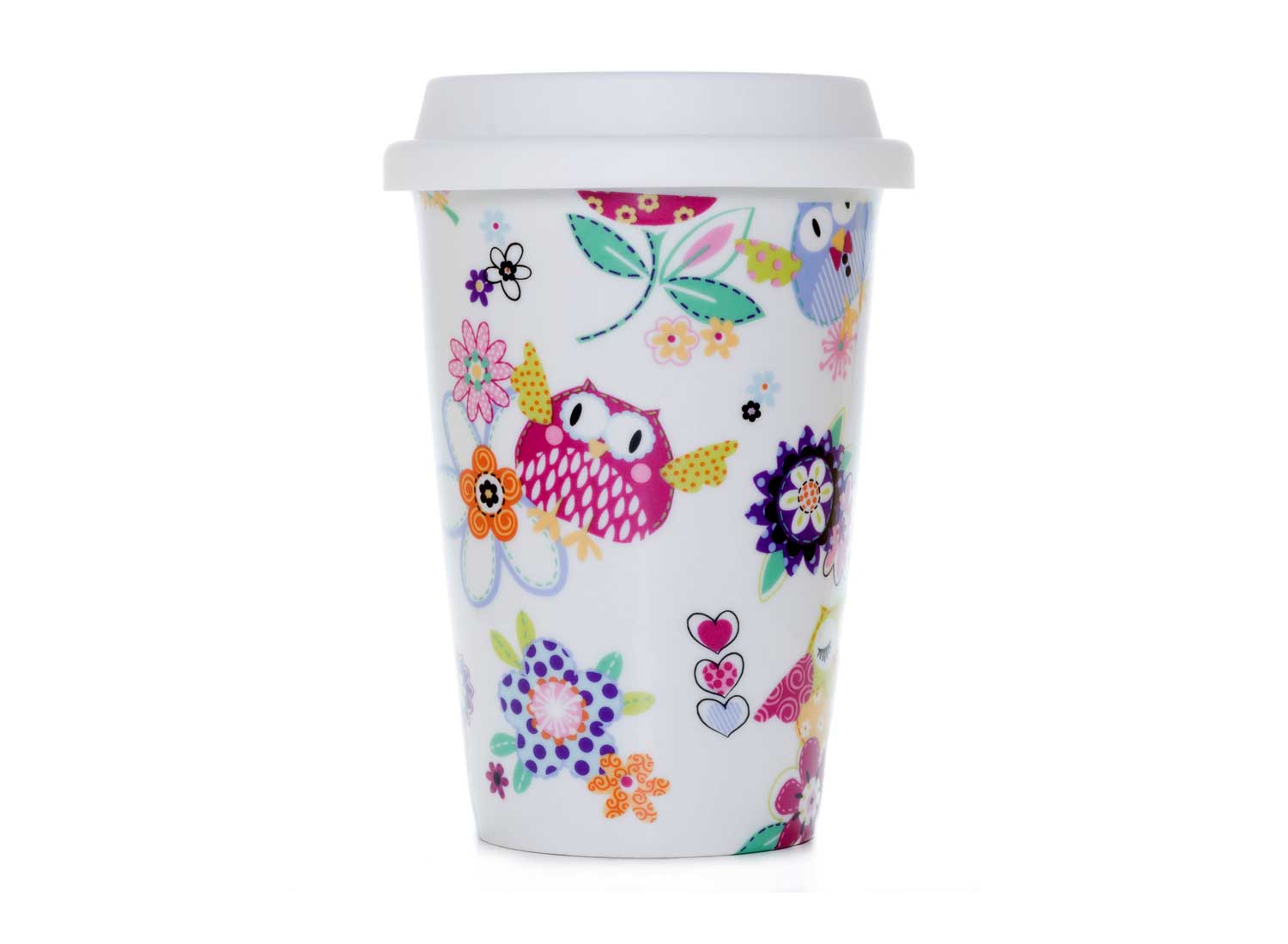 la cija Vaso Americano 400ml. Búhos