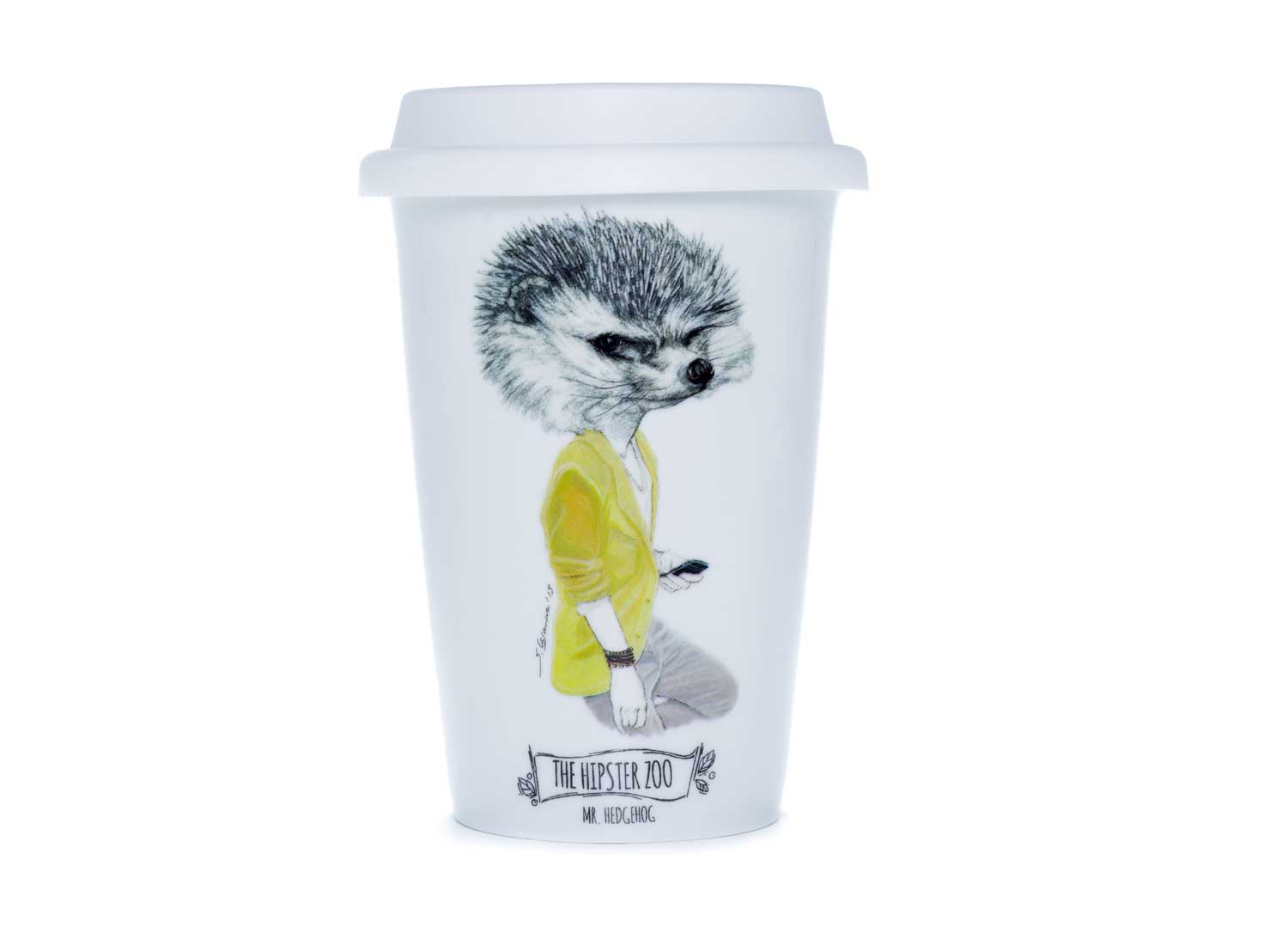 la cija Vaso Americano 400ml. Mr. Hedgehog