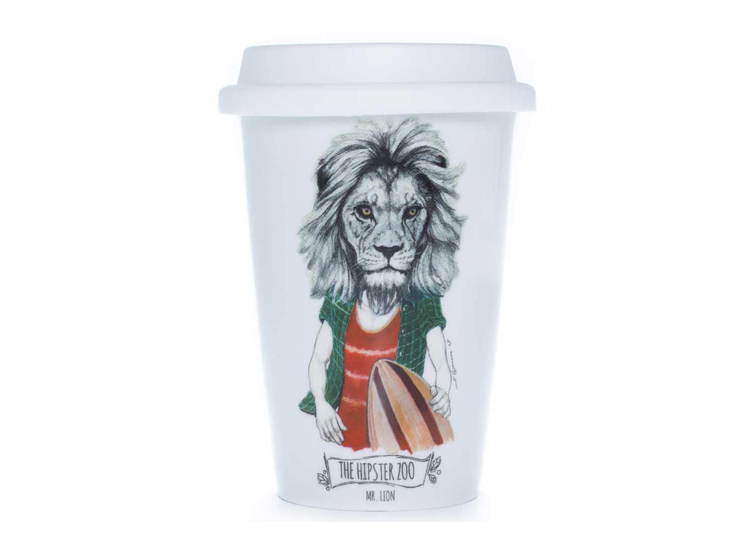 la cija Vaso Americano 400ml. Mr. Lion