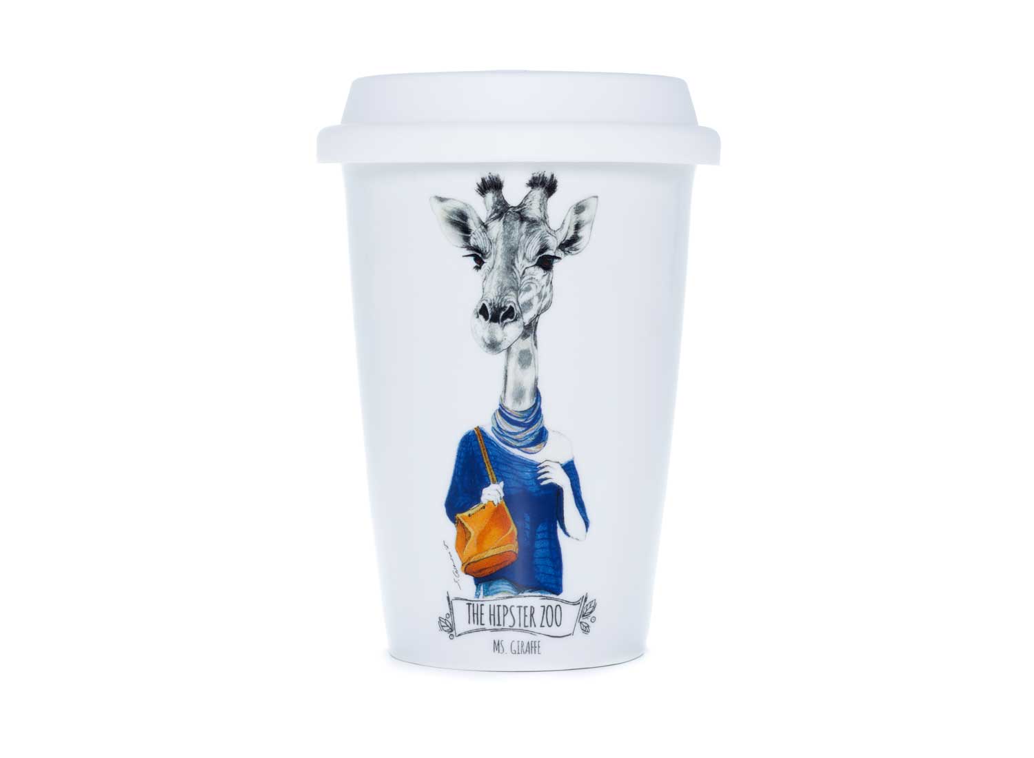 la cija Vaso Americano 400ml. Ms. Giraffe