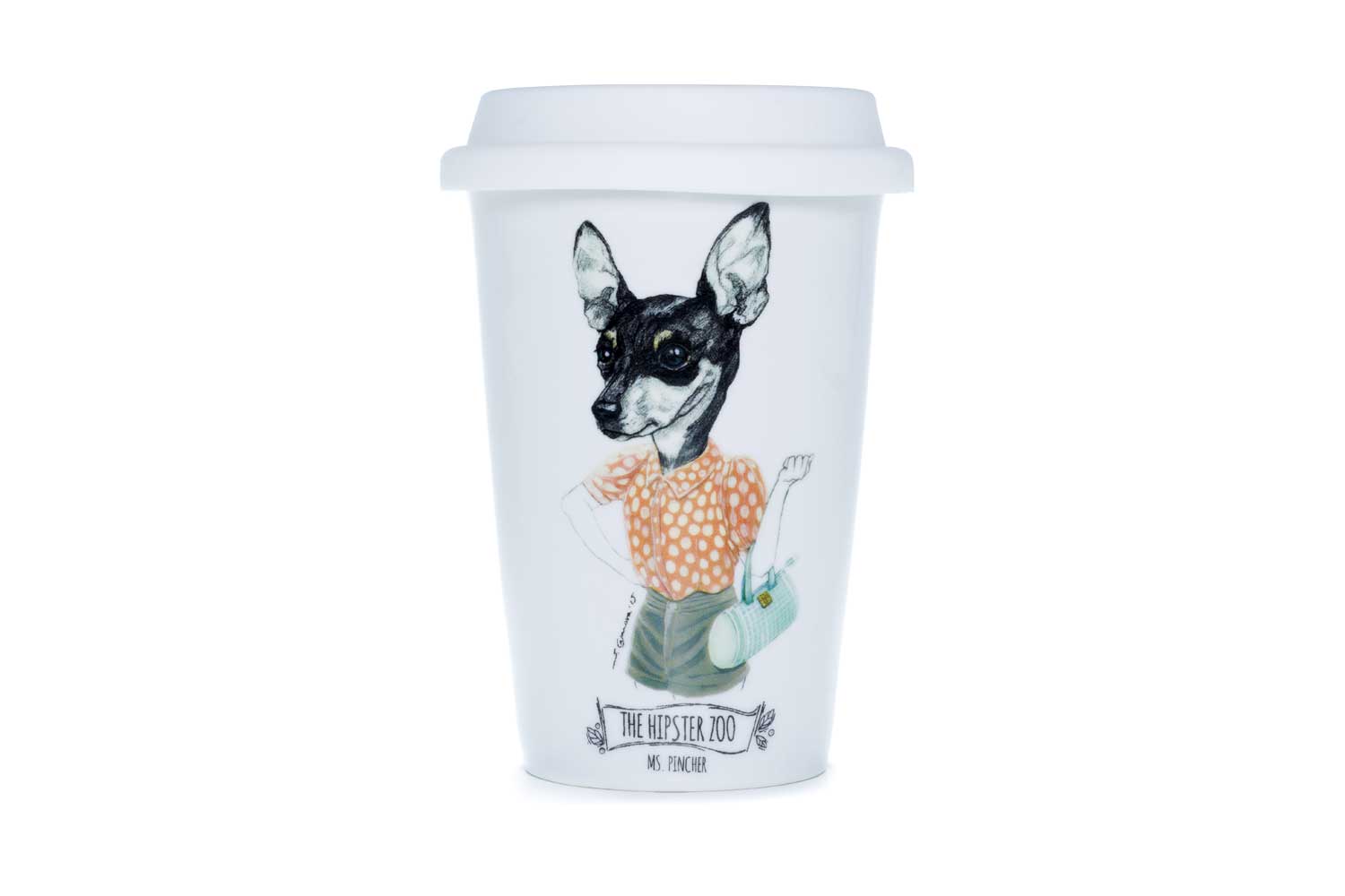 la cija Vaso Americano 400ml. Ms. Pincher