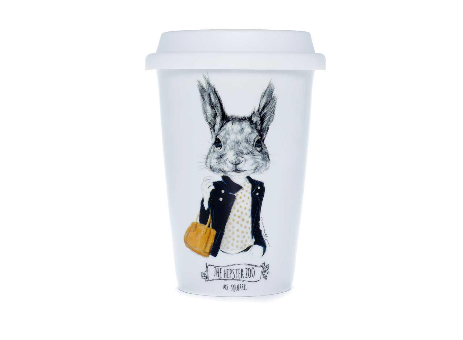 la cija Vaso Americano 400ml. Ms. Squirrel
