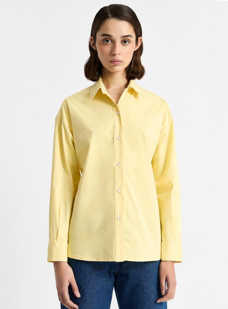 laagam COBA BUTTER CUT-OUT SHIRT