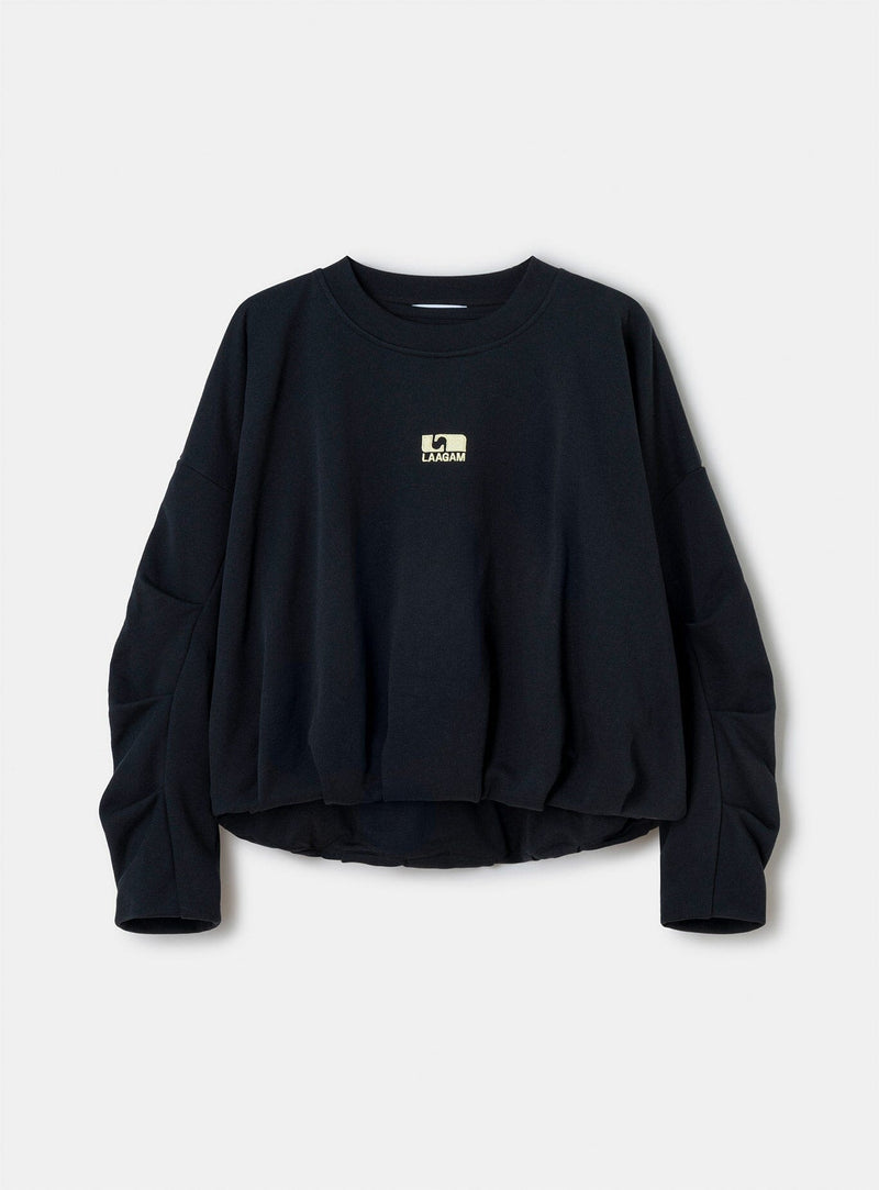 laagam KELLY BLACK SWEATSHIRT