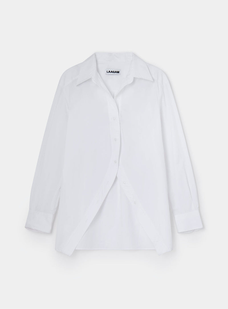 laagam NO BOYFRIEND WHITE SHIRT