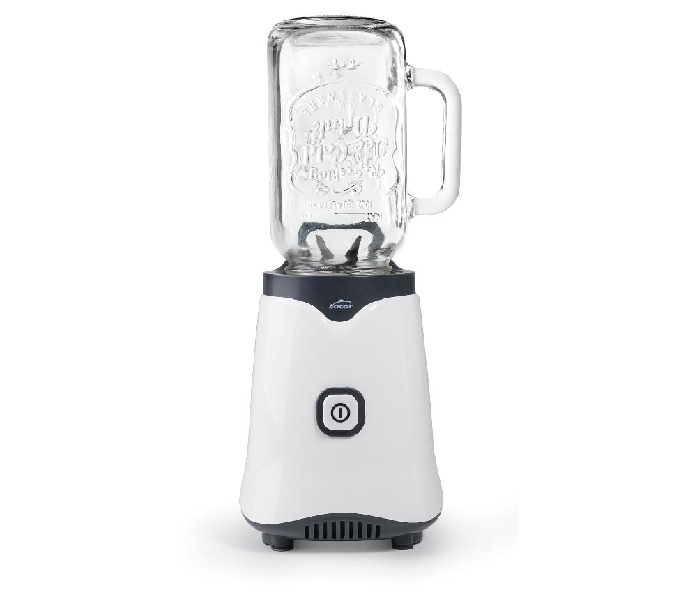 lacor Batidora individual Mix&Go con jarra de cristal
