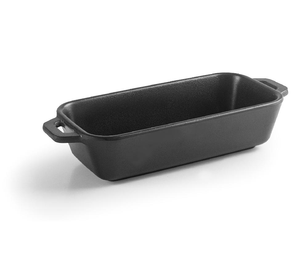 lacor Cacerola rectangular de melamina mini-cocotte Black