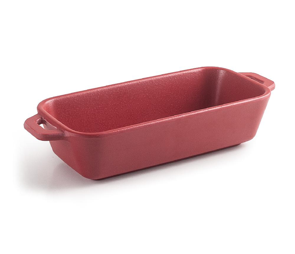 lacor Cacerola rectangular de melamina mini-cocotte Red