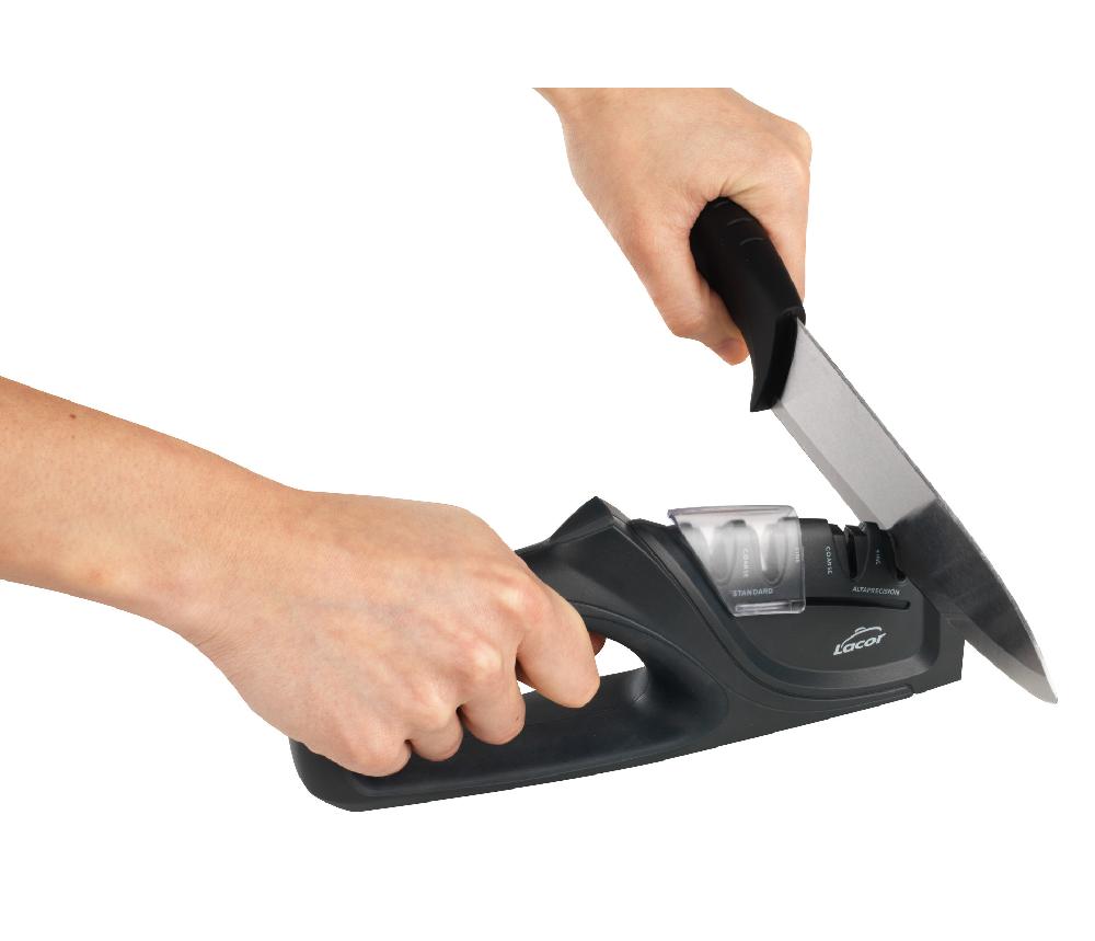 Lacor Afilador De Cuchillos Manual Dual