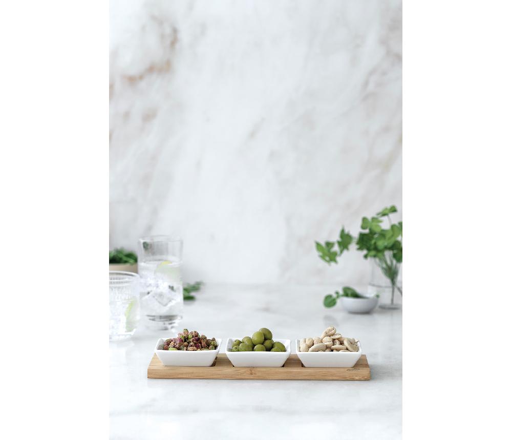 Lacor Bandeja 3 Cuencos Basic