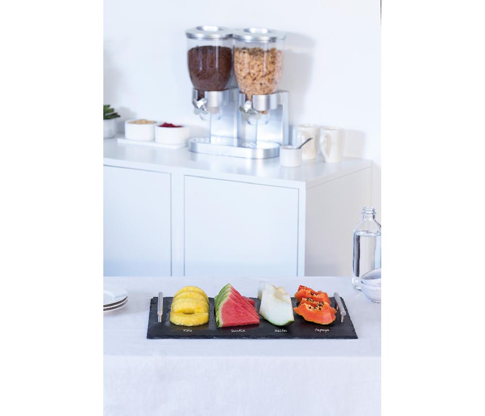 Lacor Bandeja Pizarra Natural Con Asas