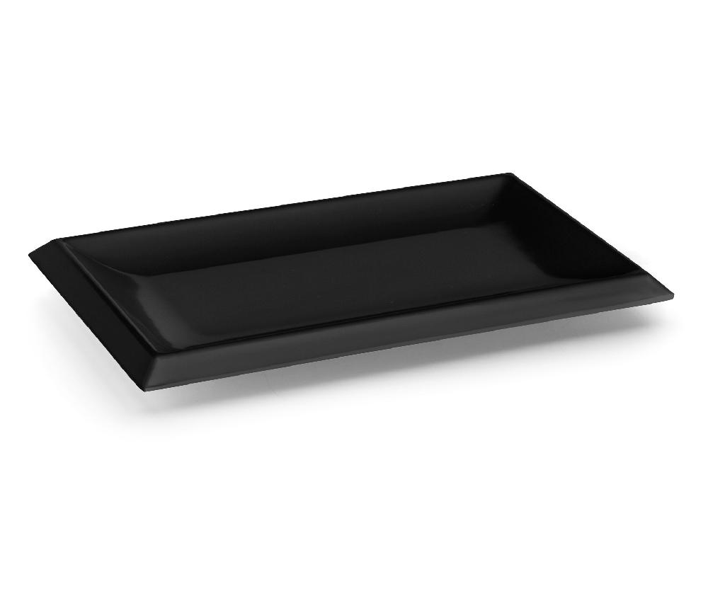 lacor Bandeja rectangular Angle Black Classic