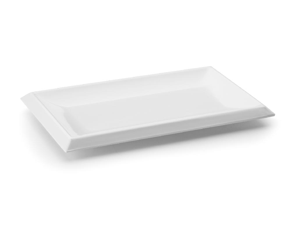 lacor Bandeja rectangular Angle White Classic