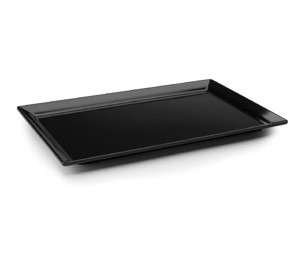 lacor Bandeja rectangular Edge Black Classic