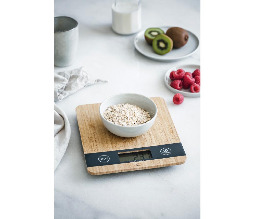 Lacor Báscula De Cocina Bamboo